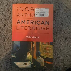 The Norton Anthology American Literature 1914-1915 Ninth Edition